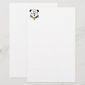 Stationierung des Strandes Briefpapier (Vorne/Hinten)