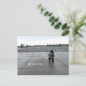 Stationierung Postkarte (Stehend Vorderseite)