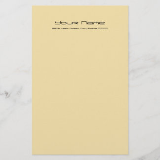 Stationierungsgrundpapier/Goldfarbe Briefpapier