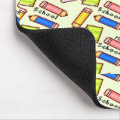 Stationierungsmuster auf Gelb Mousepad (Ecke)