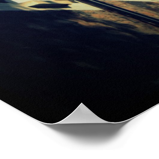 Stationszeichen Poster (Ecke)