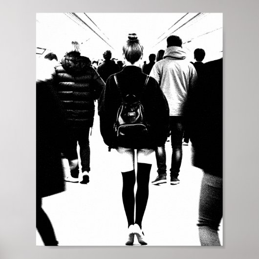 Statisch im Stream Poster (Vorne)