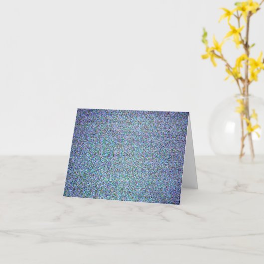 Statisch Karte (Gelbe Blume)