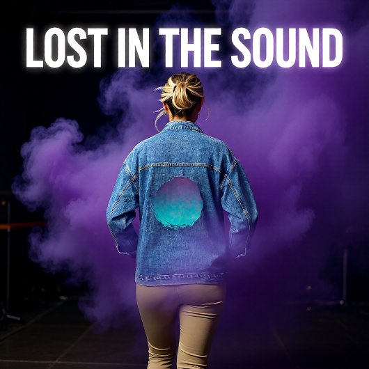 Statisch zwischen den Sternen Jeansjacke