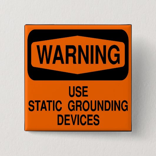 Statische Erdeinrichtung verwenden Button (Vorderseite)