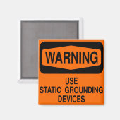 Statische Erdeinrichtung verwenden Magnet (Vorderseite/Rückseite)