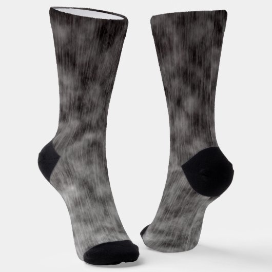 Statische Trauer Socken (Gewinkelt)