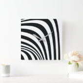 Statischer Stil Quadratische Wanduhr (Zuhause)