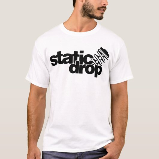 Statischer Tropfen T-Shirt (Vorderseite)