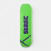 Statisches Skateboard (Vorne)