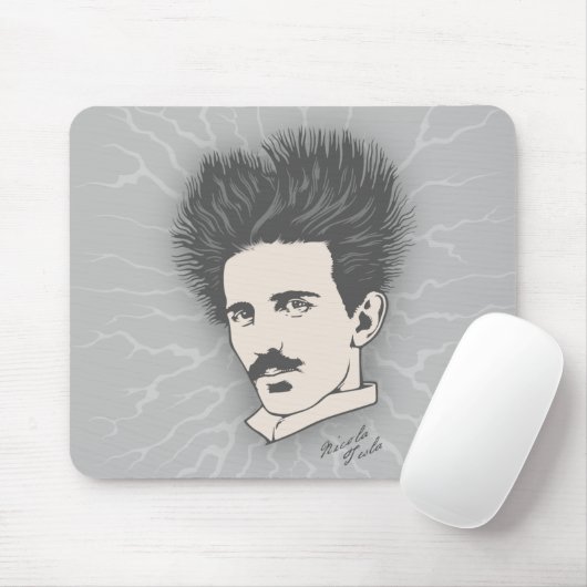Statisches Tesla Mousepad (Mit Mouse)