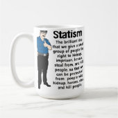 Statism-Tasse Kaffeetasse (Links)