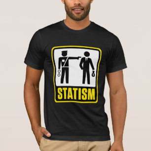 Statism-Warnzeichen-Shirt T-Shirt
