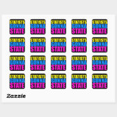 Statisten Gonna Staat Sticker (Blatt)