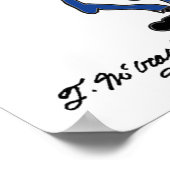 Statistik Cartoon 9225 Poster (Ecke)