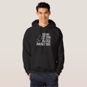 Statistik des Datenanalytikers Datenwissenstechnik Hoodie (Vorne ganz)