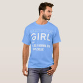 Statistik Mädchen Forscher Geschenk T-Shirt (Vorne ganz)