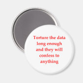 statistik magnet (Vorderseite/Rückseite)