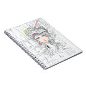 Statistik-Notizbuch Notizblock (Rechte Seite)