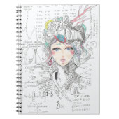 Statistik-Notizbuch Notizblock (Vorderseite)