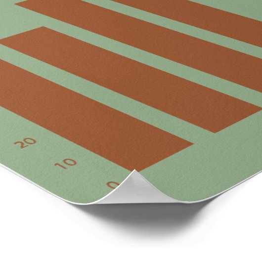 Statistik Pop Art Poster (Ecke)