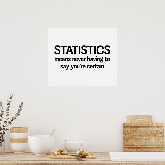 Statistik Poster (Küche)