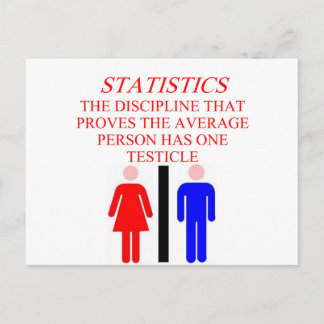 STATISTIK POSTKARTE