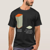 Statistik Statistiken Stand Lover Knowledge Meme F T-Shirt (Vorderseite)