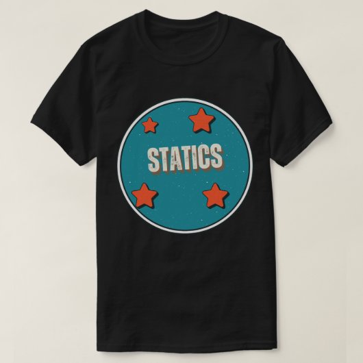Statistik T-Shirt (Design vorne)