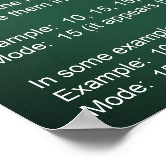 Statistiken *AKTUALISIERT* Poster (Ecke)