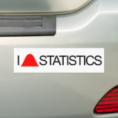 Statistiken des Herzens I Autoaufkleber (Auf Auto)