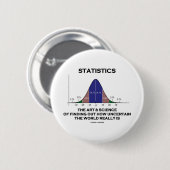 Statistiken die Kunst u. die Wissenschaft von Button (Vorne & Hinten)