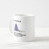 Statistiken die Kunst u. die Wissenschaft von Kaffeetasse (Vorderseite Links)