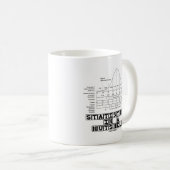 Statistiken in einer Unterlage (Statistisches Date Kaffeetasse (VorderseiteRechts)