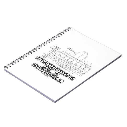 Statistiken in einer Unterlage (Statistisches Date Notizblock (Linke Seite)