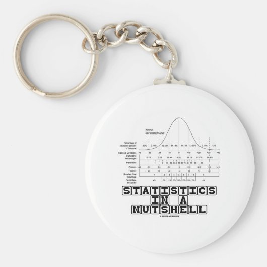 Statistiken in einer Unterlage (Statistisches Date Schlüsselanhänger (Vorne)