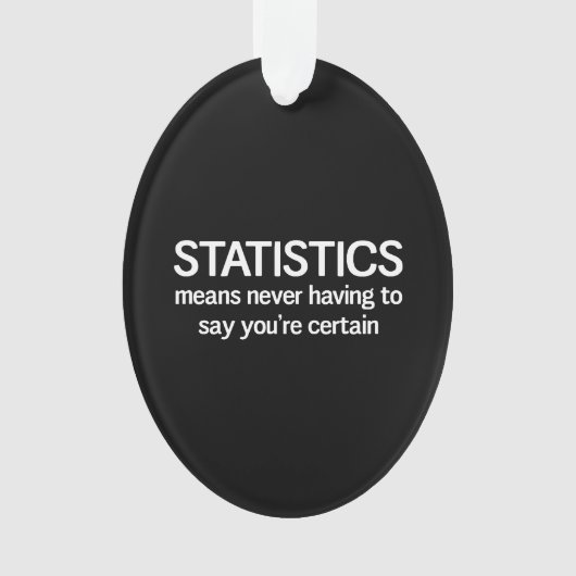 Statistiken Ornament (Vorderseite)