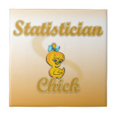 Statistiker Chick Fliese (Vorderseite)
