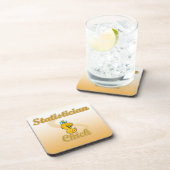 Statistiker Chick Getränkeuntersetzer (Rechte Seite)