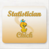 Statistiker Chick Mousepad (Vorne)