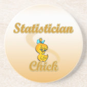 Statistiker Chick Untersetzer (Vorne)
