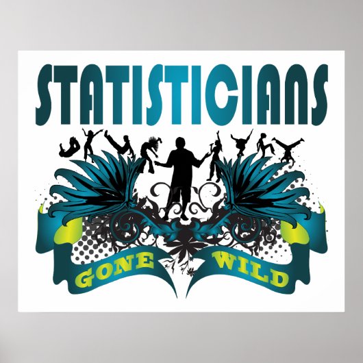Statistiker Gone Wild Poster (Vorne)