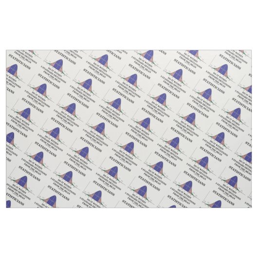 Statistiker machen innerhalb von 3 Std. Abweichung Stoff (Fat Quarter (45,7 x 55,9 cm))
