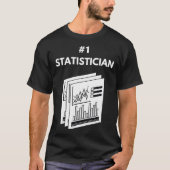 Statistiker Nummer Eins Big Data Mathematik Statis T-Shirt (Vorderseite)