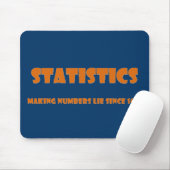 Statistikhilfsleute machen Zahllügen Mousepad (Mit Mouse)