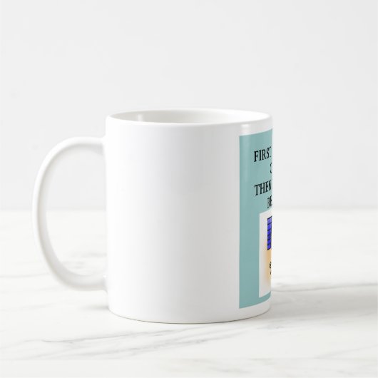 Statistikstatistikerwitz Kaffeetasse (Links)