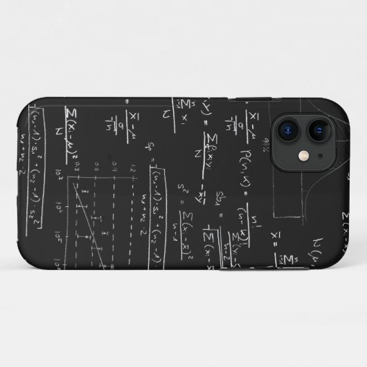 Statistiktafel Case-Mate iPhone Hülle (Rückseite (Horizontal))
