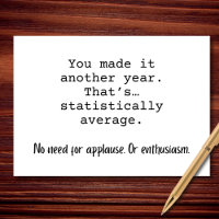 Statistisch durchschnittlicher Geburtstag