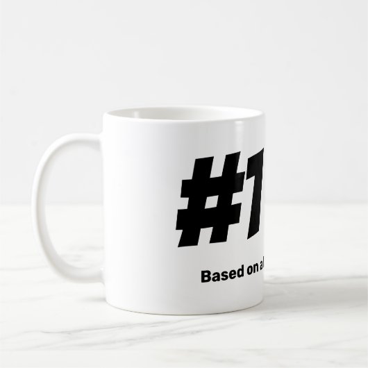 Statistisch fehlerhafter Vater Kaffeetasse (Links)