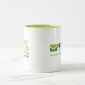 Statistisch sprechend zweifarbige tasse (Mittel)